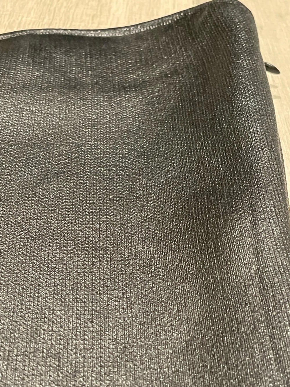 ZARA Black Leather Look like Strapless Top Bustier Tube Top Size L - Picture 8 of 8